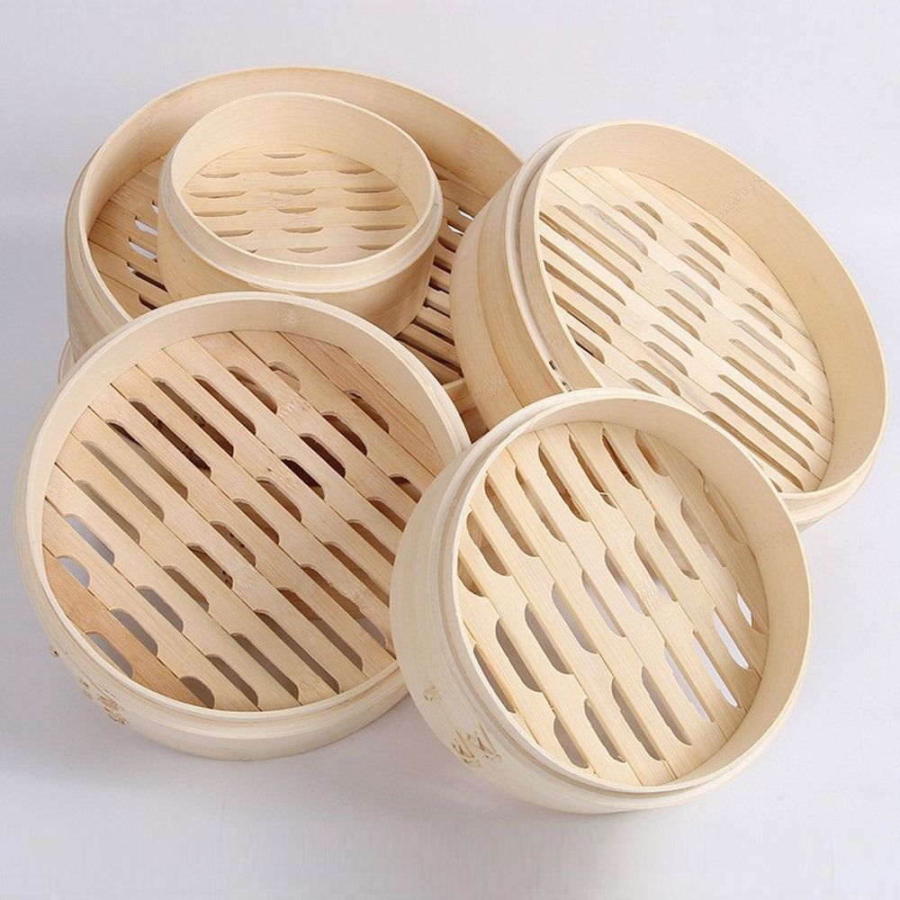 Chinese Steamer Bamboo Steamer – обзор и цена Bao Steamer Bamboo