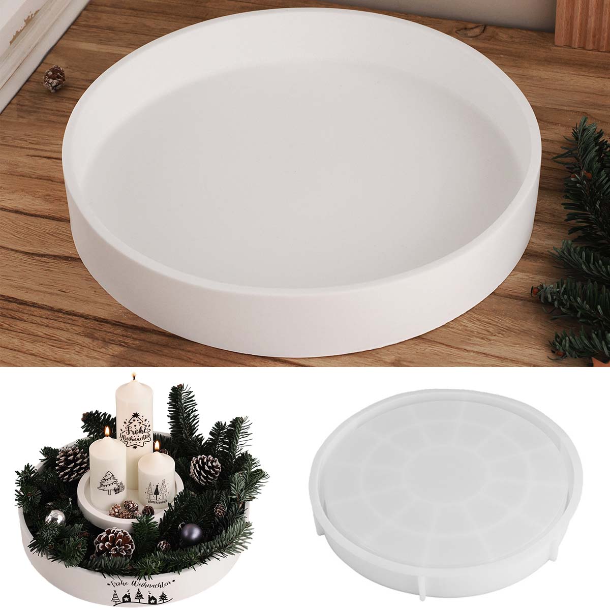 Concrete Round Candle Bowl Ves – обзор и цена Potsticker Mold