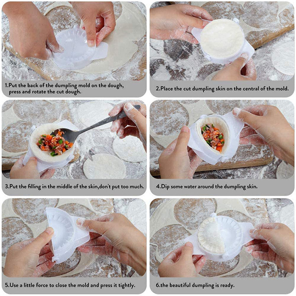 4 Size Dumpling Mold DIY Press – обзор и цена Dumpling Press Set