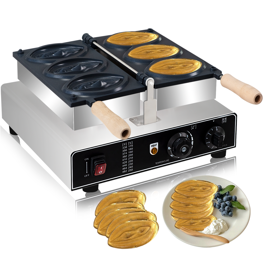 220VCommercial Snack Food Bake – обзор и цена Mini Pancake Griddle