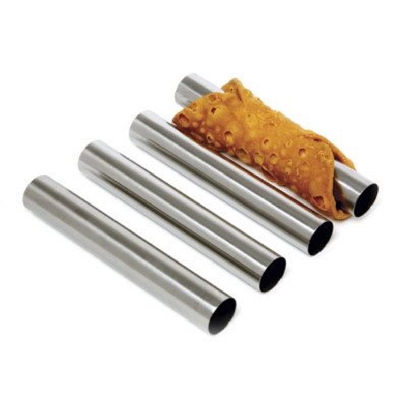 Alluminum Cannoli Forms, 4 Tub – обзор и цена Danish Pancake Pan