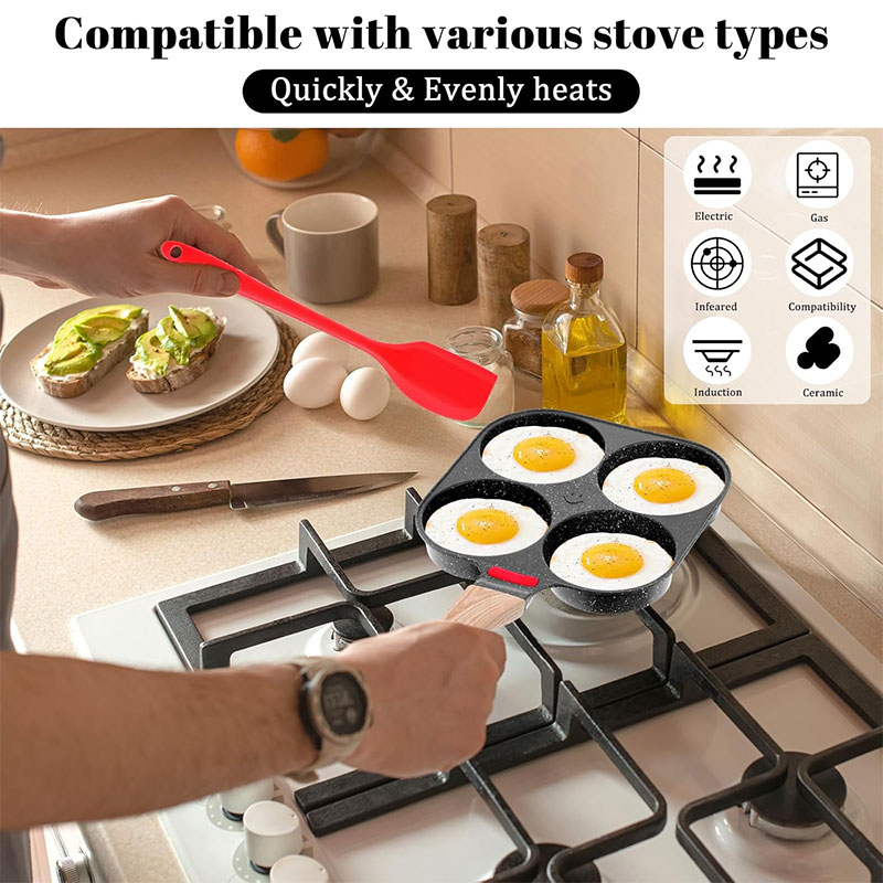 Deepened Egg Frying Pan with L – обзор и цена Egg Waffle Pan