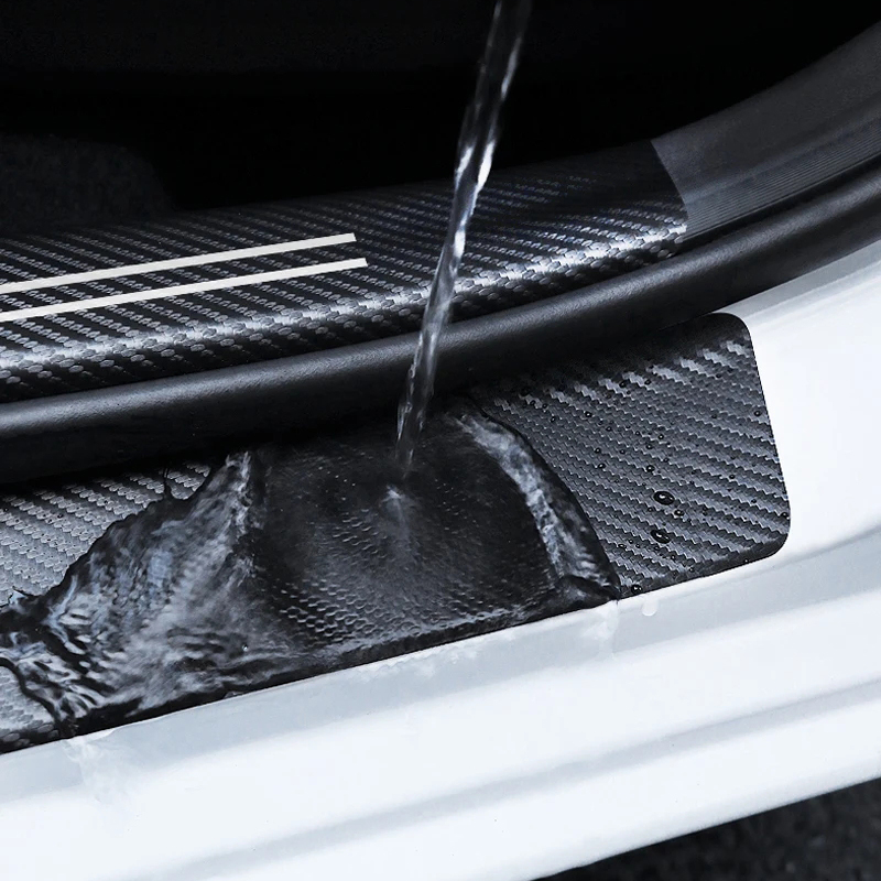 1/4/5Pcs Car Door Sill Scuff P – обзор и цена Crepe Pan Carbon