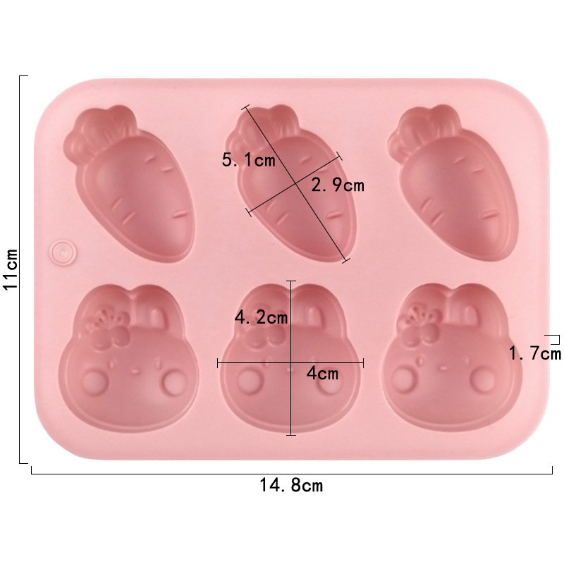Cartoon Silicone Mold Rabbit C – обзор и цена Bunny Cake Mold