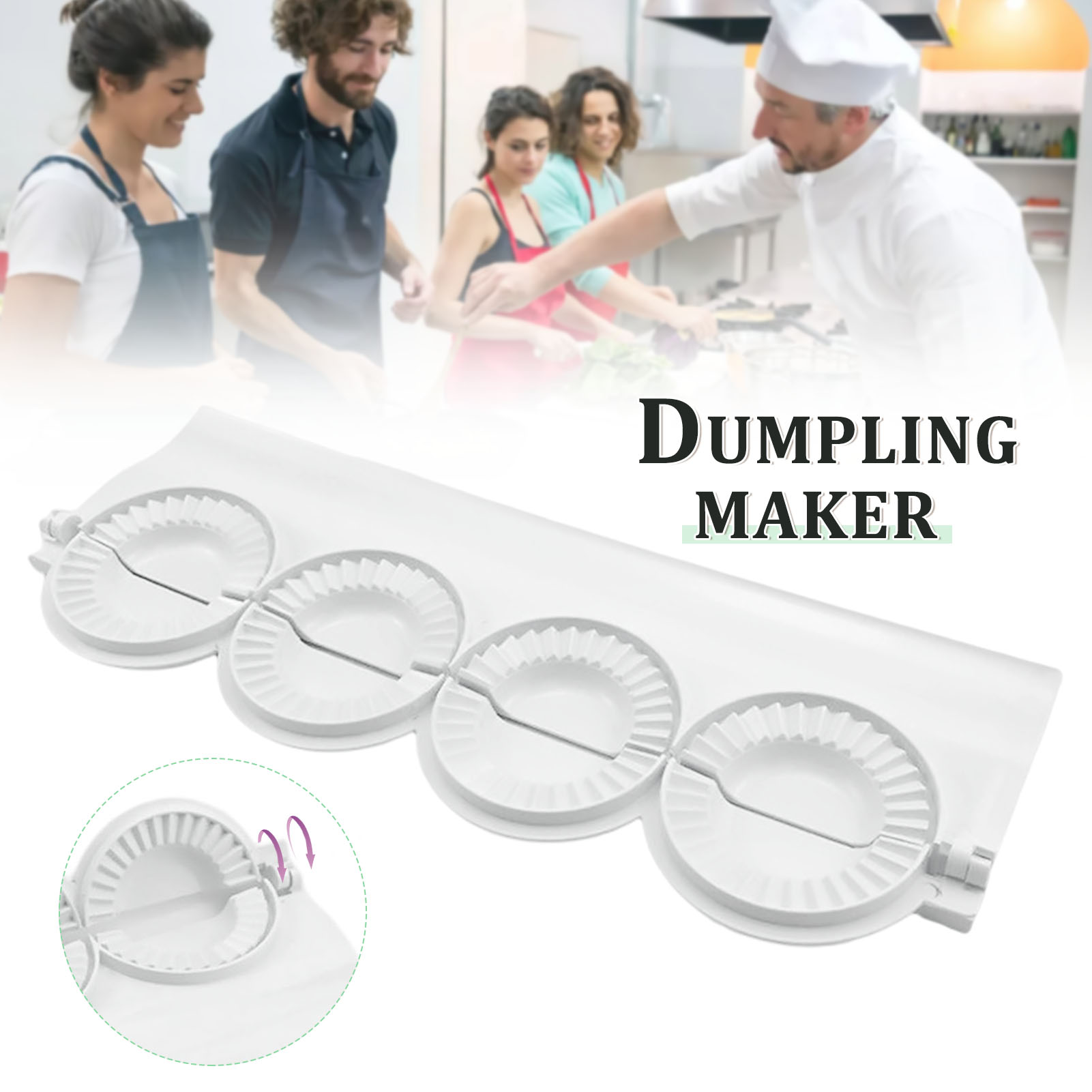 Large Diy Dumpling Mold Dough  – обзор и цена Dumpling Press Set