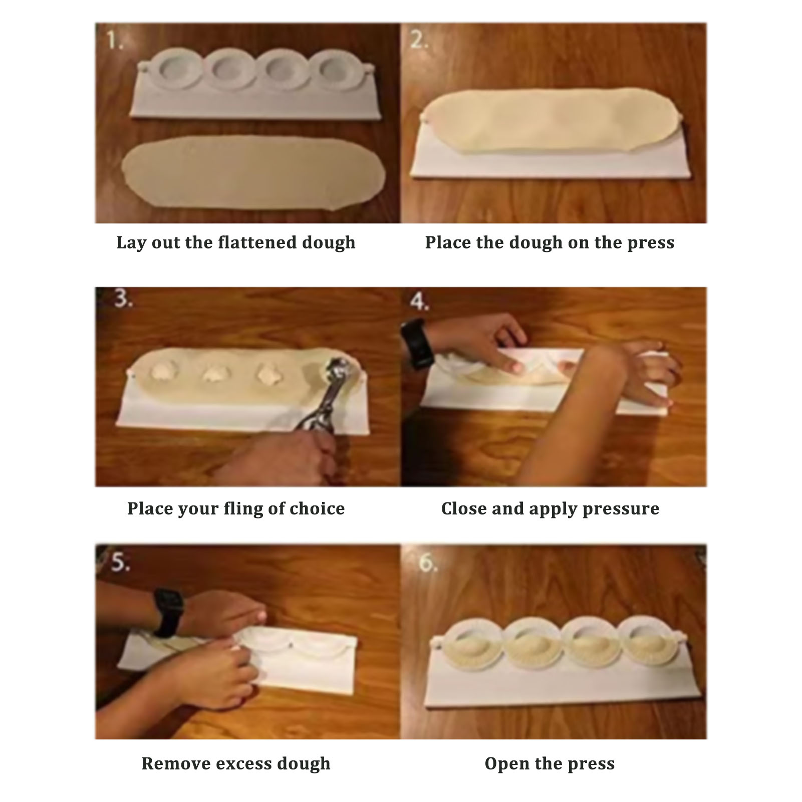 Large Diy Dumpling Mold Dough  – обзор и цена Dumpling Press Set