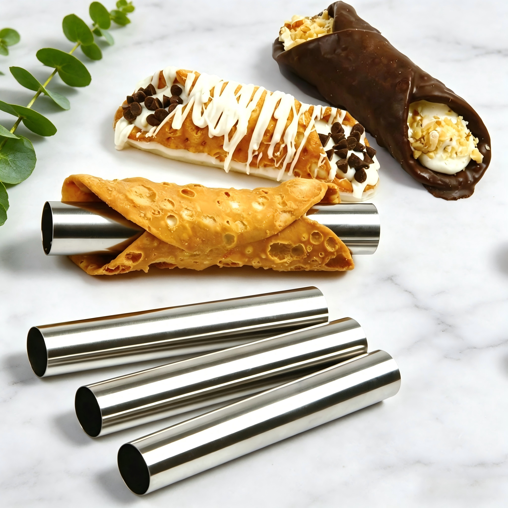 Cannoli Tubes Set, 10/20Pcs Fo – обзор и цена Danish Pancake Pan