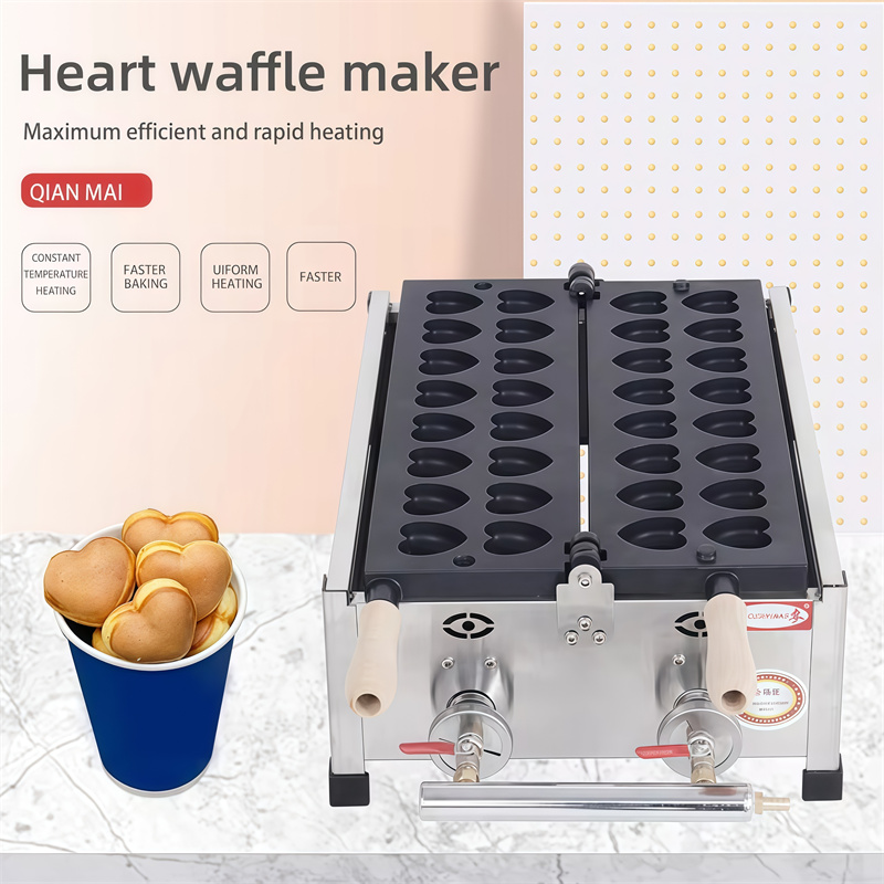 Mini Gas Heart Shape Waffle Ma – обзор и цена Mini Pancake Griddle