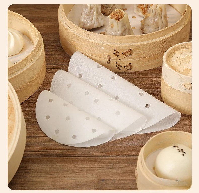 100Pcs Food Grade Disposable S – обзор и цена Bao Steamer Bamboo