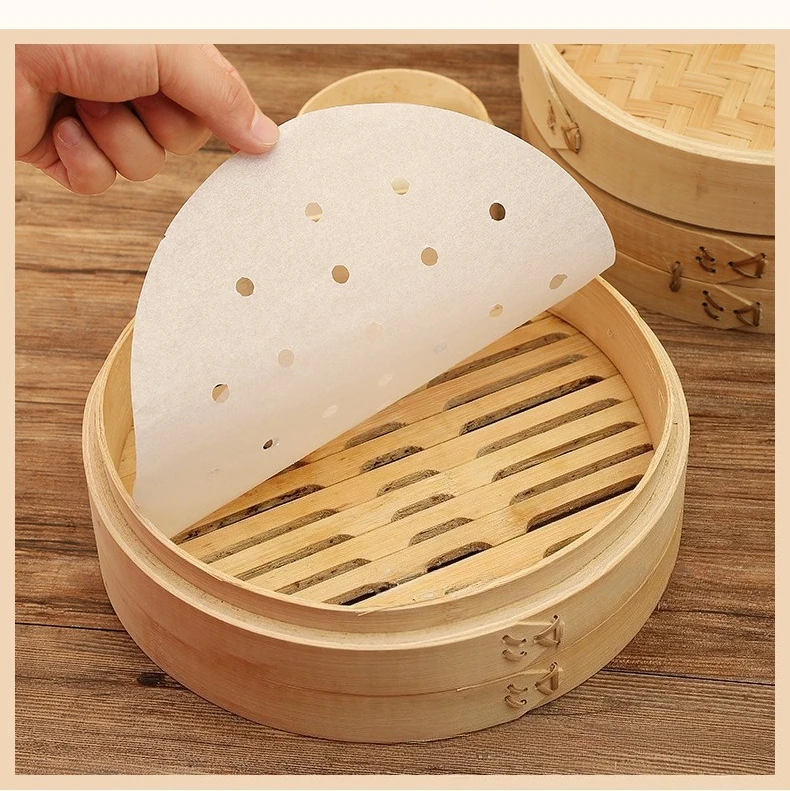 100Pcs Food Grade Disposable S – обзор и цена Bao Steamer Bamboo