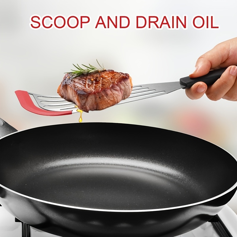 Stainless steel silicone spatu – обзор и цена Okonomiyaki Spatula