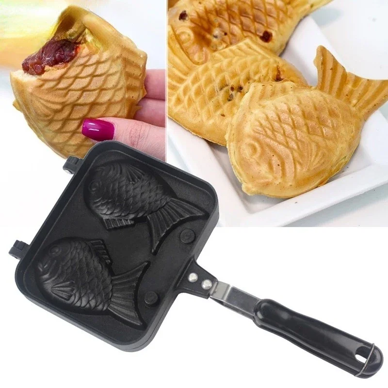 Kitchen Japanese Taiyaki Doubl – обзор и цена Egg Waffle Pan
