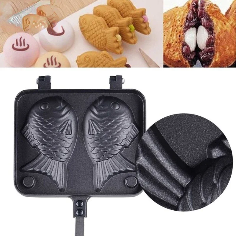 Kitchen Japanese Taiyaki Doubl – обзор и цена Egg Waffle Pan