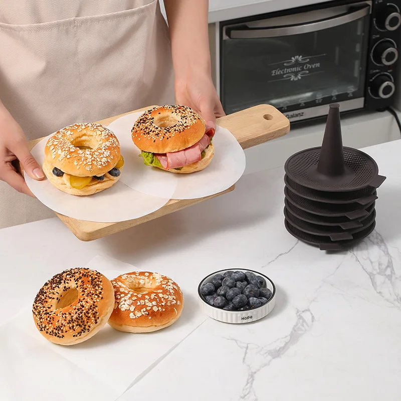 6Pcs Bagel Tools Silicone Mold – обзор и цена Donut Mold Silicone