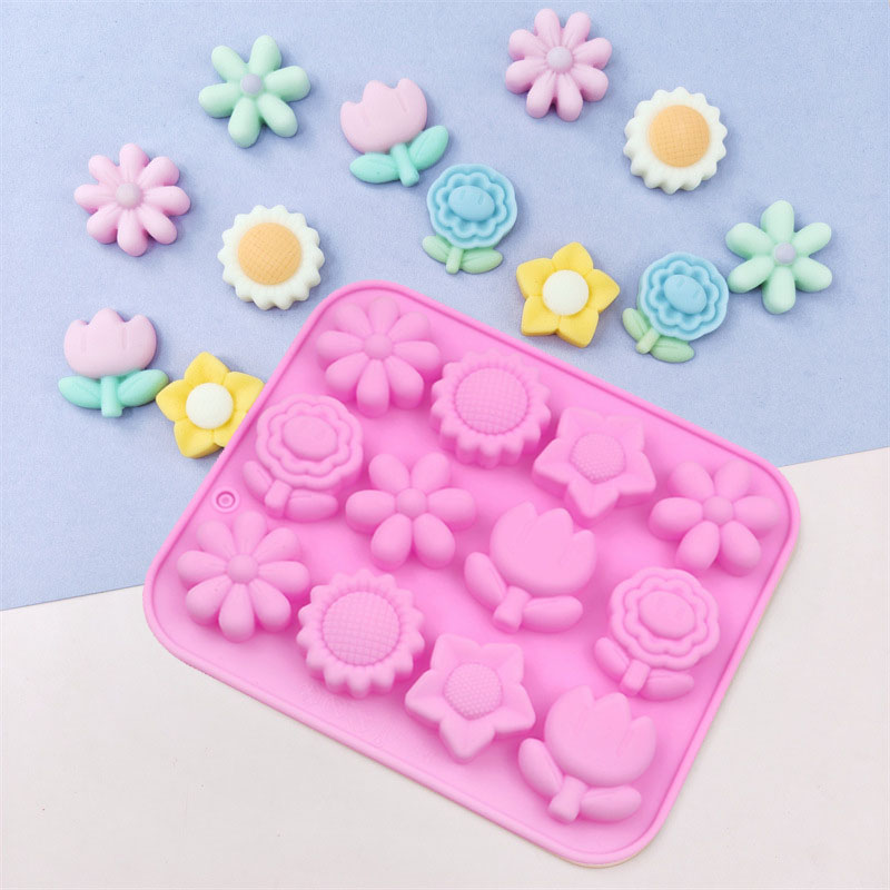 Rose Silicone Mold Flower Leav – обзор и цена Bunny Cake Mold