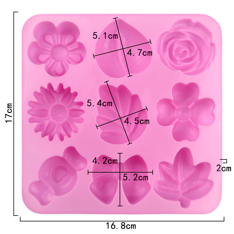 Rose Silicone Mold Flower Leav – обзор и цена Bunny Cake Mold