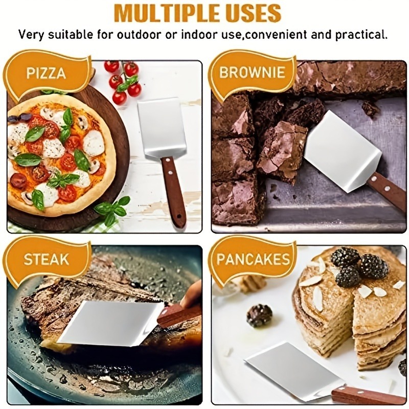 1pc, Brownie Spatula, Metal Br – обзор и цена Okonomiyaki Spatula