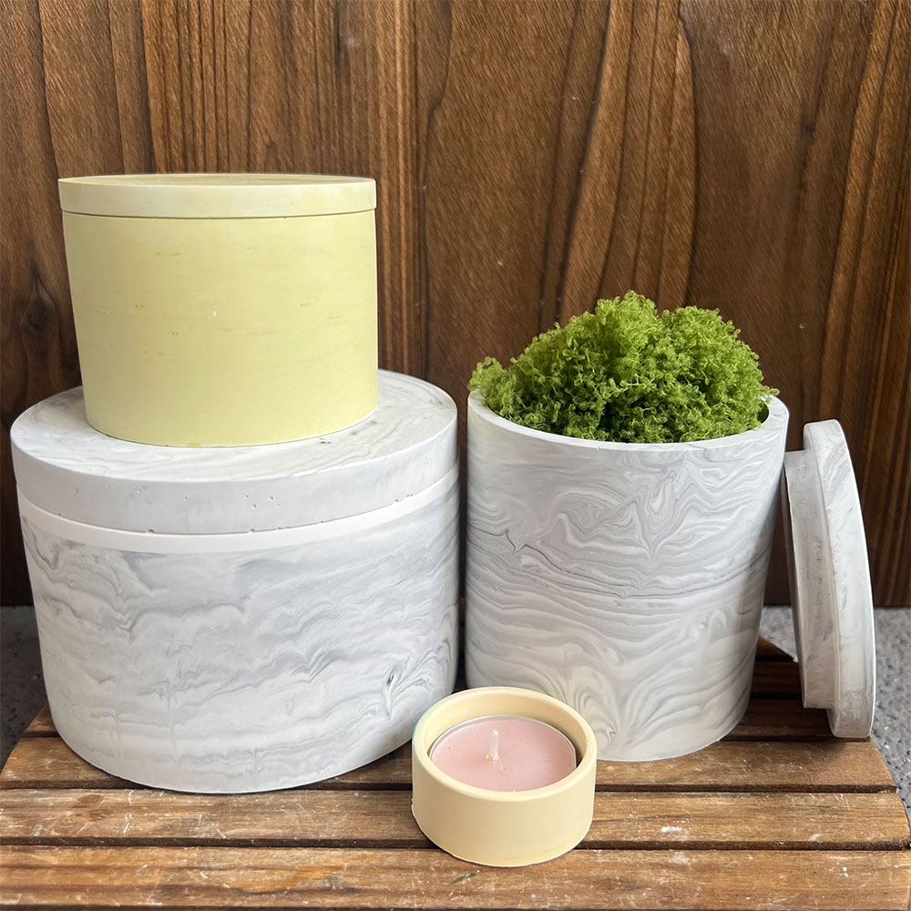 Round Cement Candle Canister S – обзор и цена Potsticker Mold