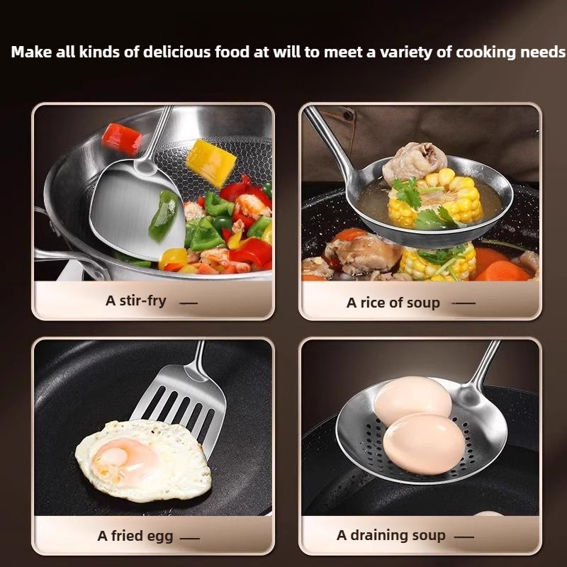 Food Stainless Steel Wok Spatu – обзор и цена Okonomiyaki Spatula