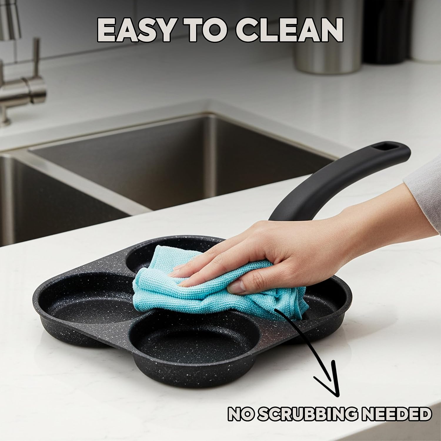 Egg Frying Pan Nonstick Pancak – обзор и цена Egg Waffle Pan