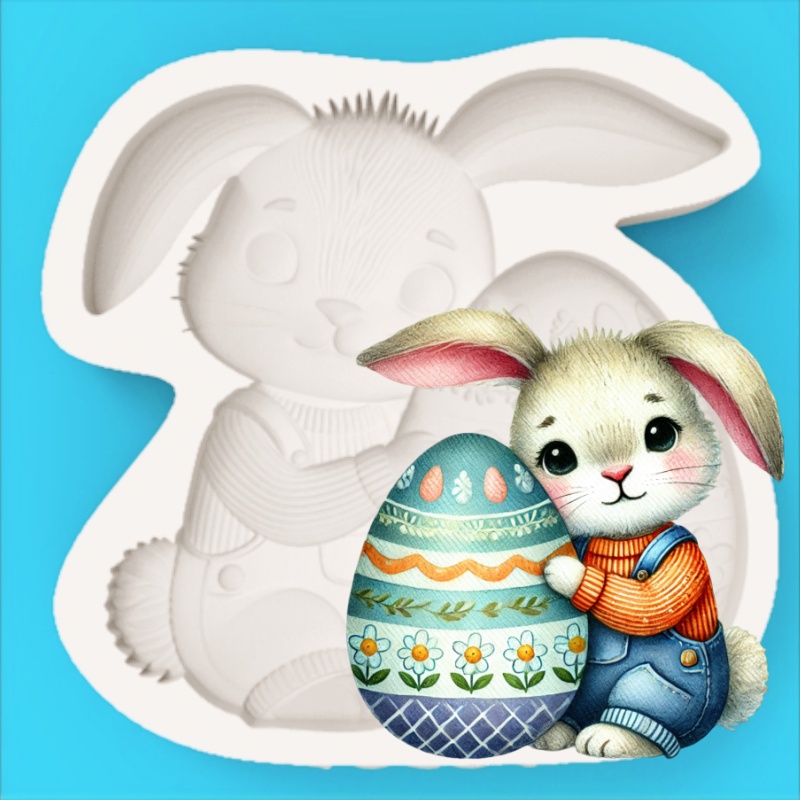 Easter Egg-Holding Bunny Silic – обзор и цена Bunny Cake Mold