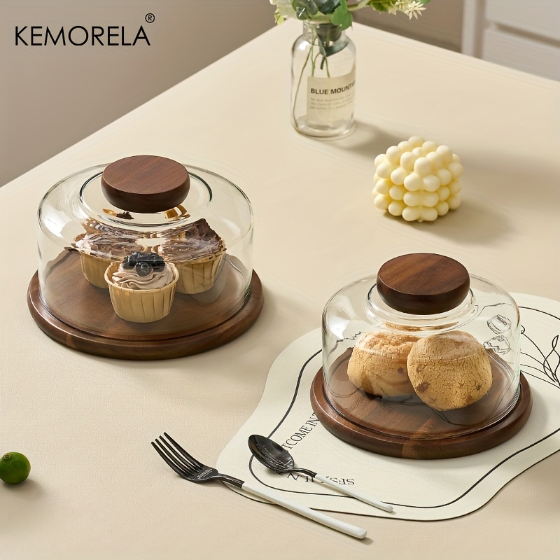 1PCS Round Wooden Cake Stand w – обзор и цена Dim Sum Basket