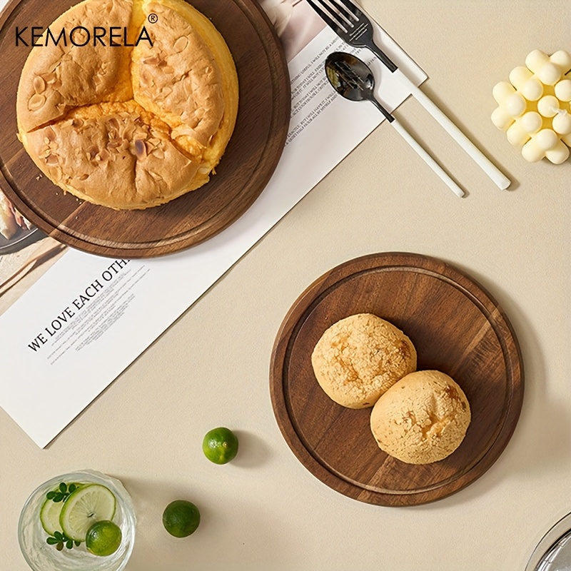 1PCS Round Wooden Cake Stand w – обзор и цена Dim Sum Basket