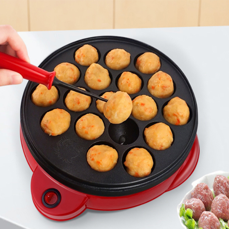 220V Chibi Maruko Baking Machi – обзор и цена Takoyaki Grill Plate