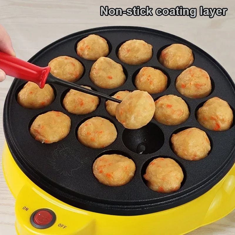 220V Chibi Maruko Baking Machi – обзор и цена Takoyaki Grill Plate